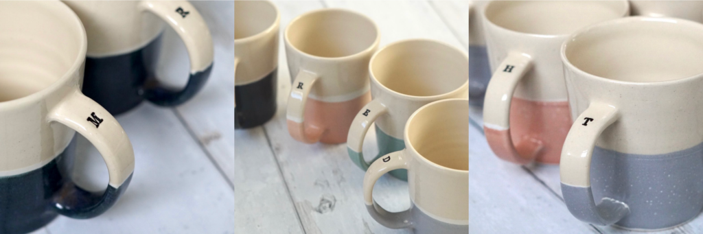 Buxton Ceramics personalised mugs